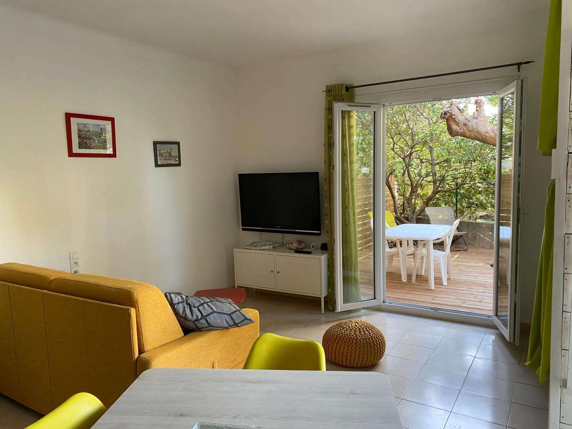 studio avec parking à 2 min à pied de la plage Argelès-sur-Mer Esterno foto