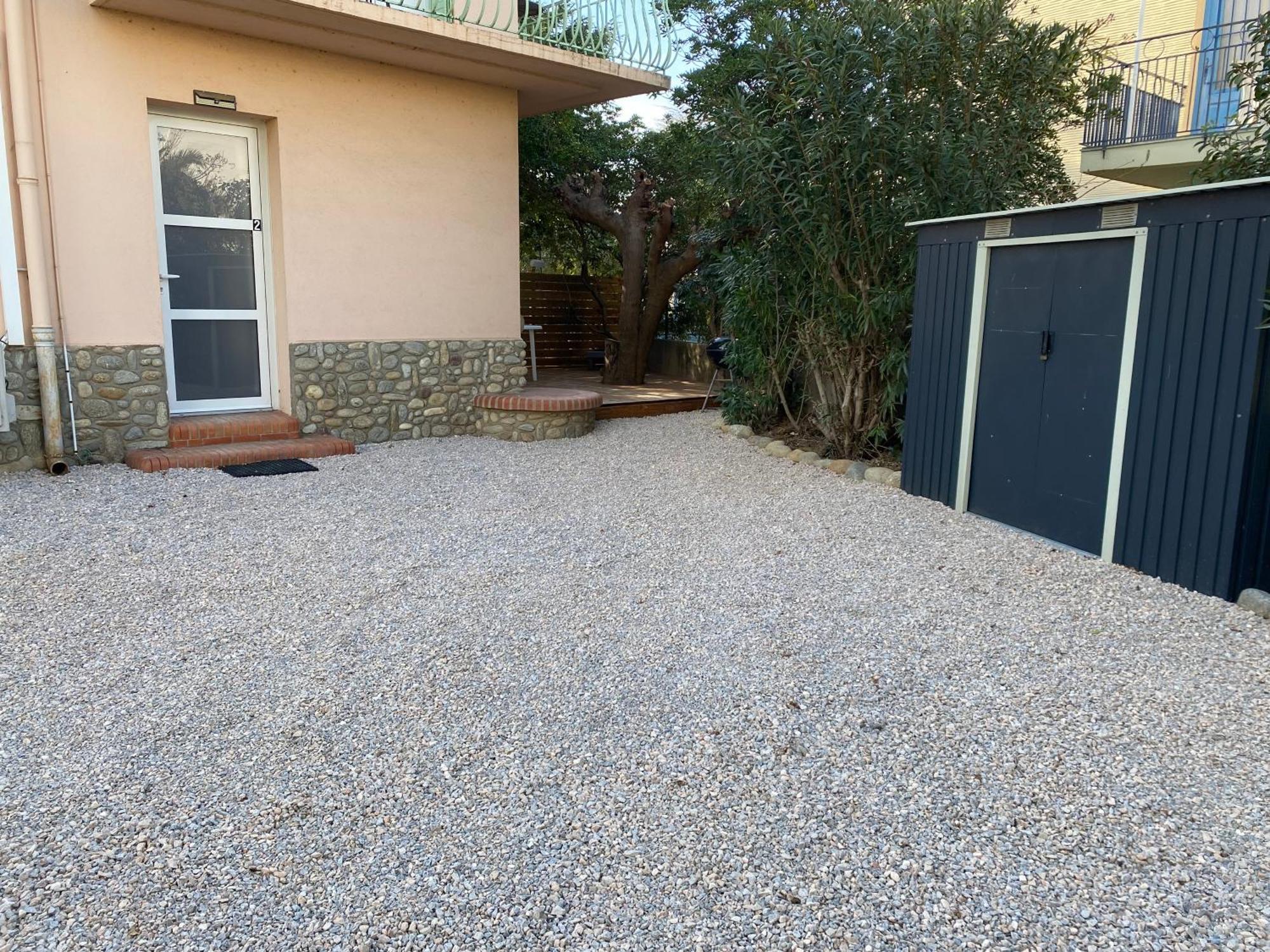 studio avec parking à 2 min à pied de la plage Argelès-sur-Mer Esterno foto