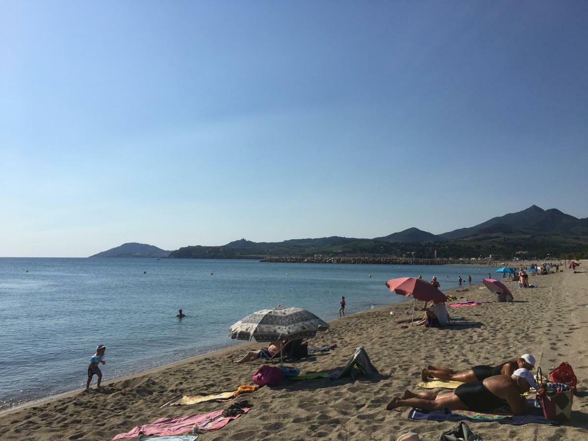 studio avec parking à 2 min à pied de la plage Argelès-sur-Mer Esterno foto