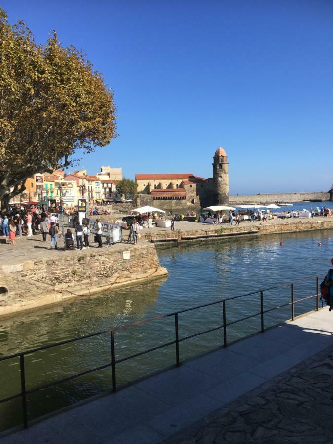 studio avec parking à 2 min à pied de la plage Argelès-sur-Mer Esterno foto